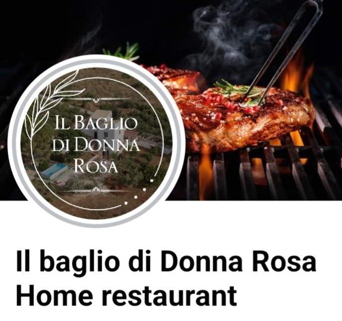 Il Baglio Di Donna Rosa Hotel Кустоначи Екстериор снимка